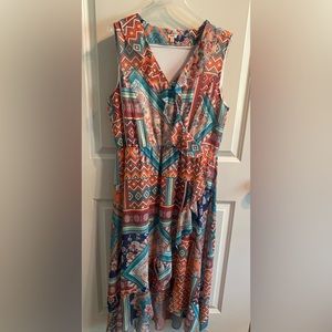 Reba’s Country Ruffles Mid Length Dress